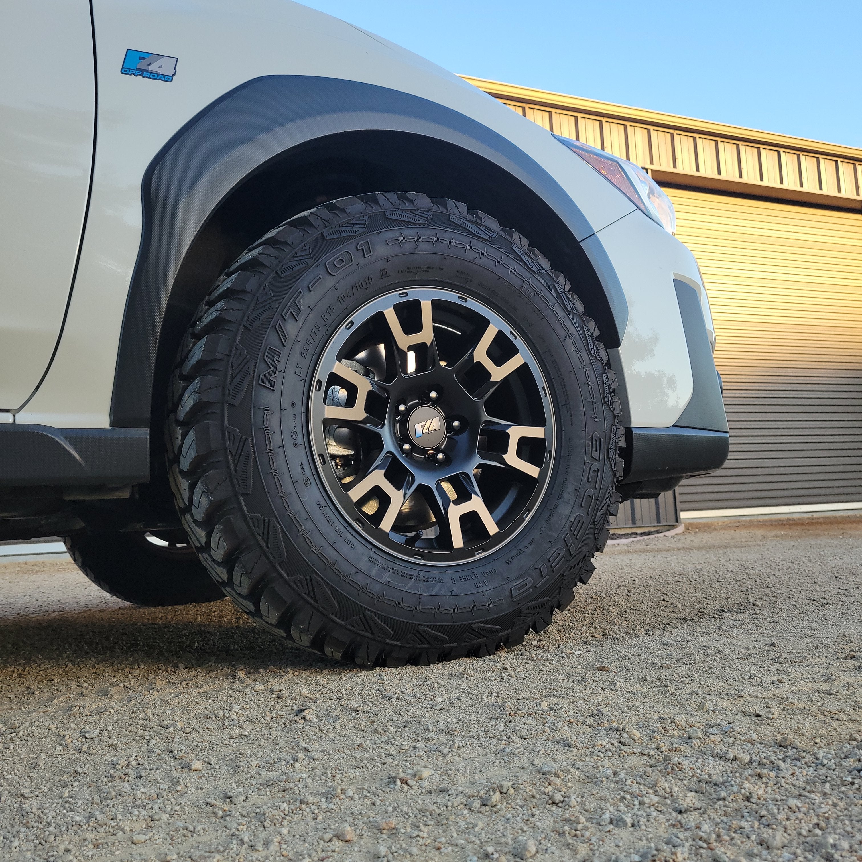 SRD-555 MATTE BLACK 15x7