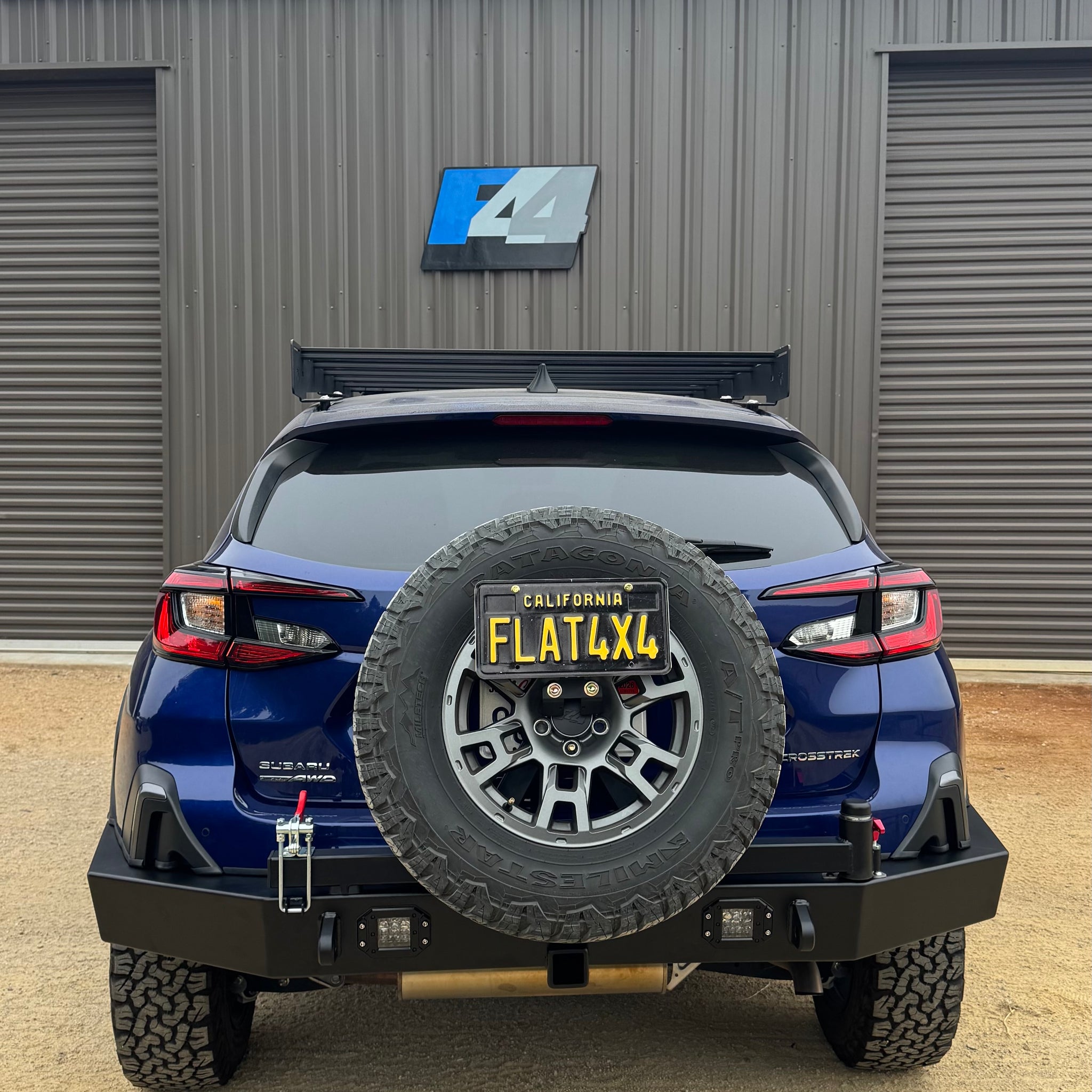 2024, 2025 Subaru Crosstrek rear off road bumper lo-pro.  In stock now, ready to ship!