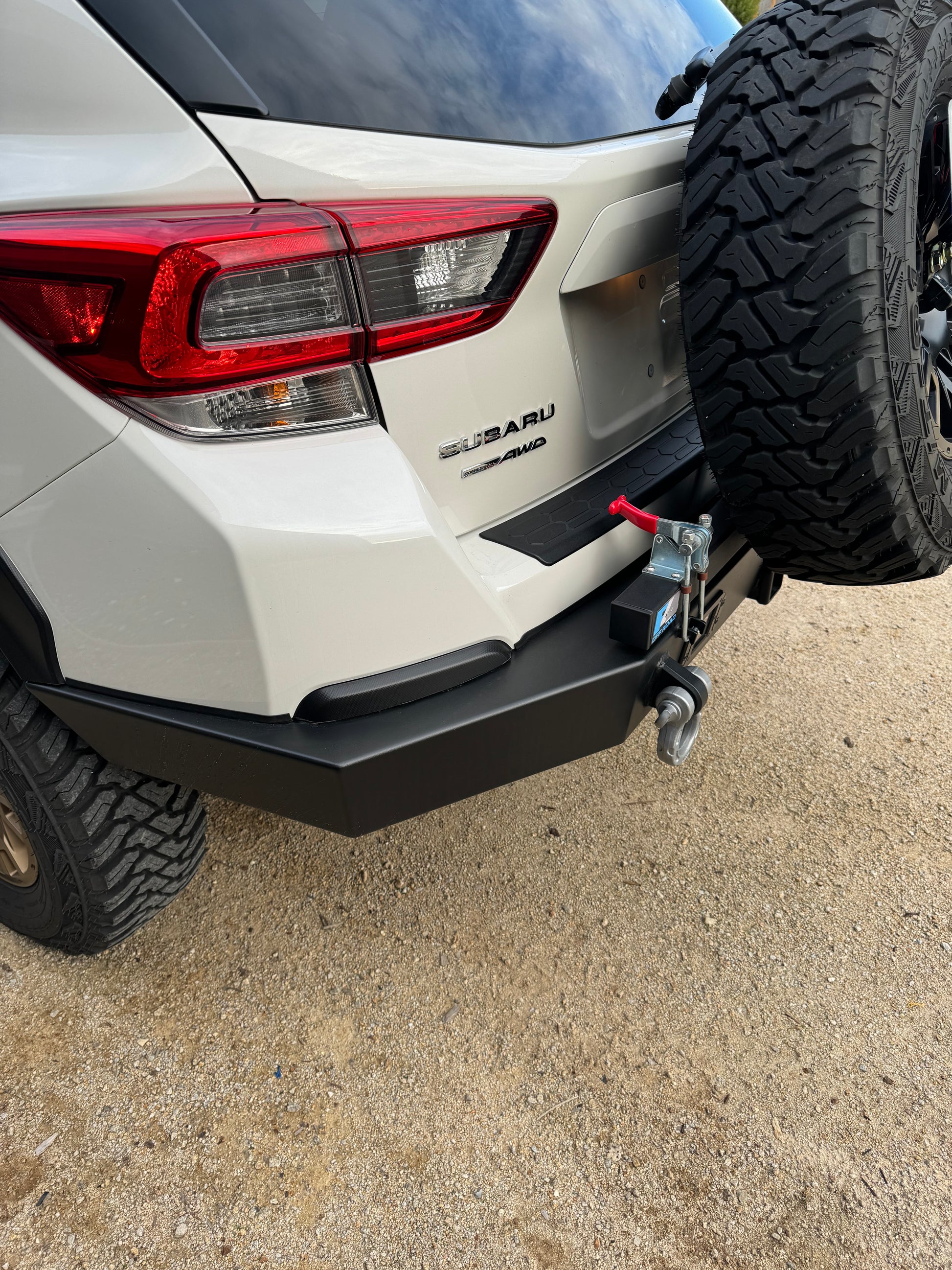 2013 to 2023 Subaru Crosstrek rear off road bumper lo-pro (shipping no