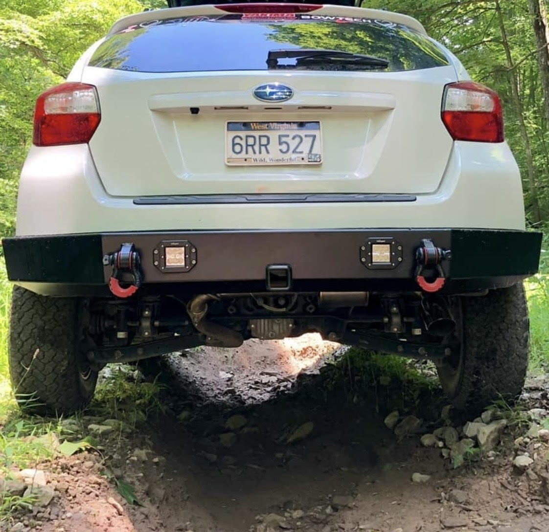 2013 to 2023 Crosstrek off road rear bumper (with powder coating color of your choice)
